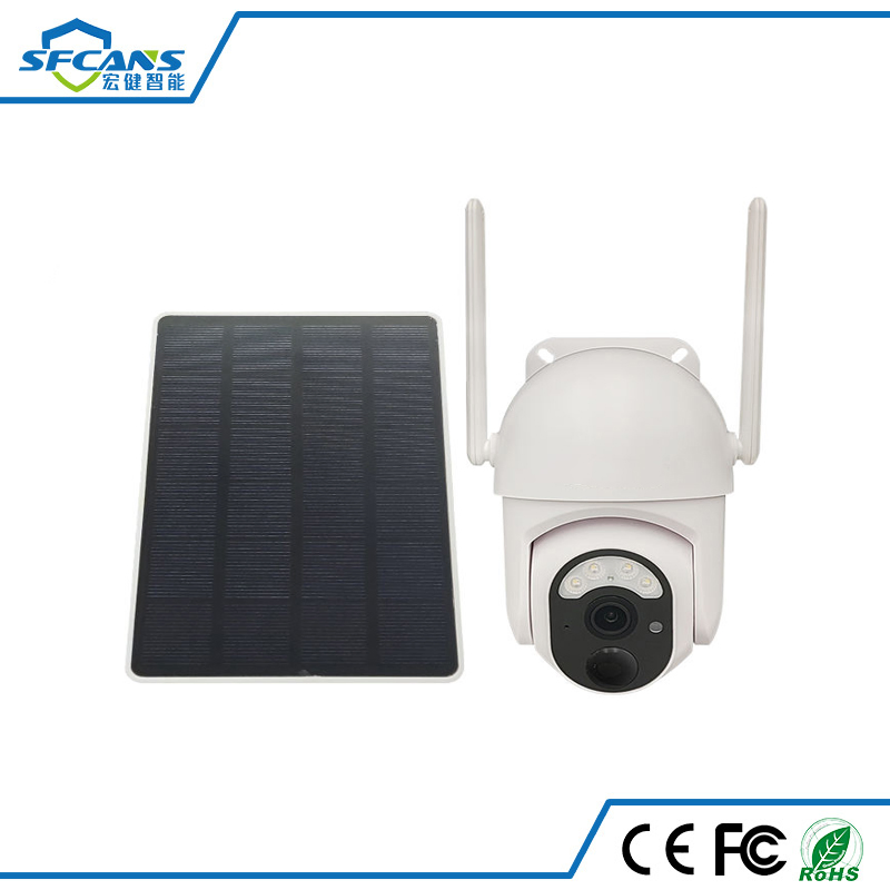 WiFi Solar Panel Powered 4G SIM Card Battery Security Waterproof CCTV Camera