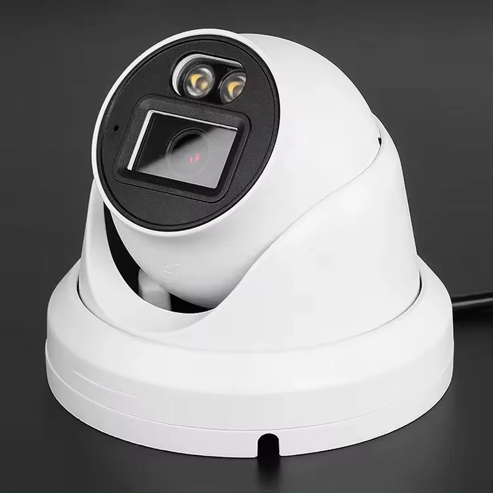 Sony Starlight 2/5/8MP Dome Network Camera Colorful Night Vision Security Camera Dark Fighter Full Color Human Detection Poe