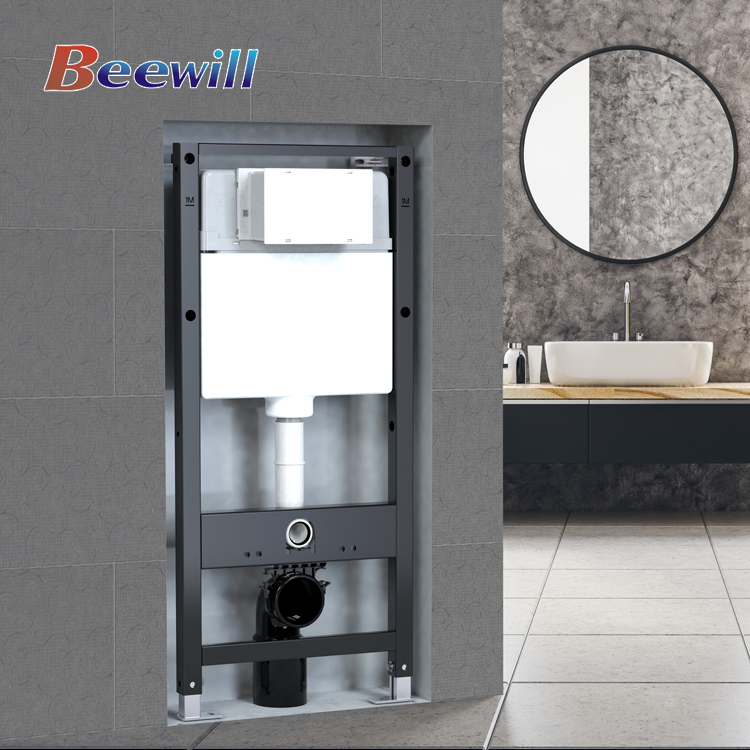 Sanitary Ware Dual Flush Concealed Cistern Hidden Wall Hung Toilet Water Tank