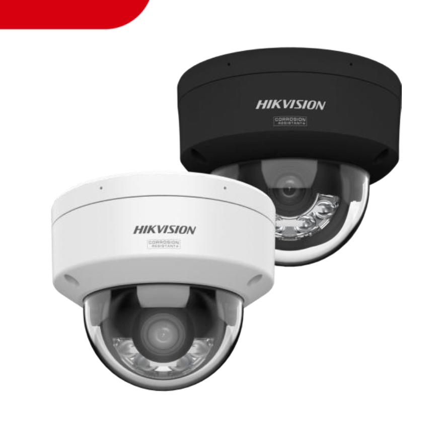 Hikvision 4 MP Smart Hybrid Light Fixed Dome Camera