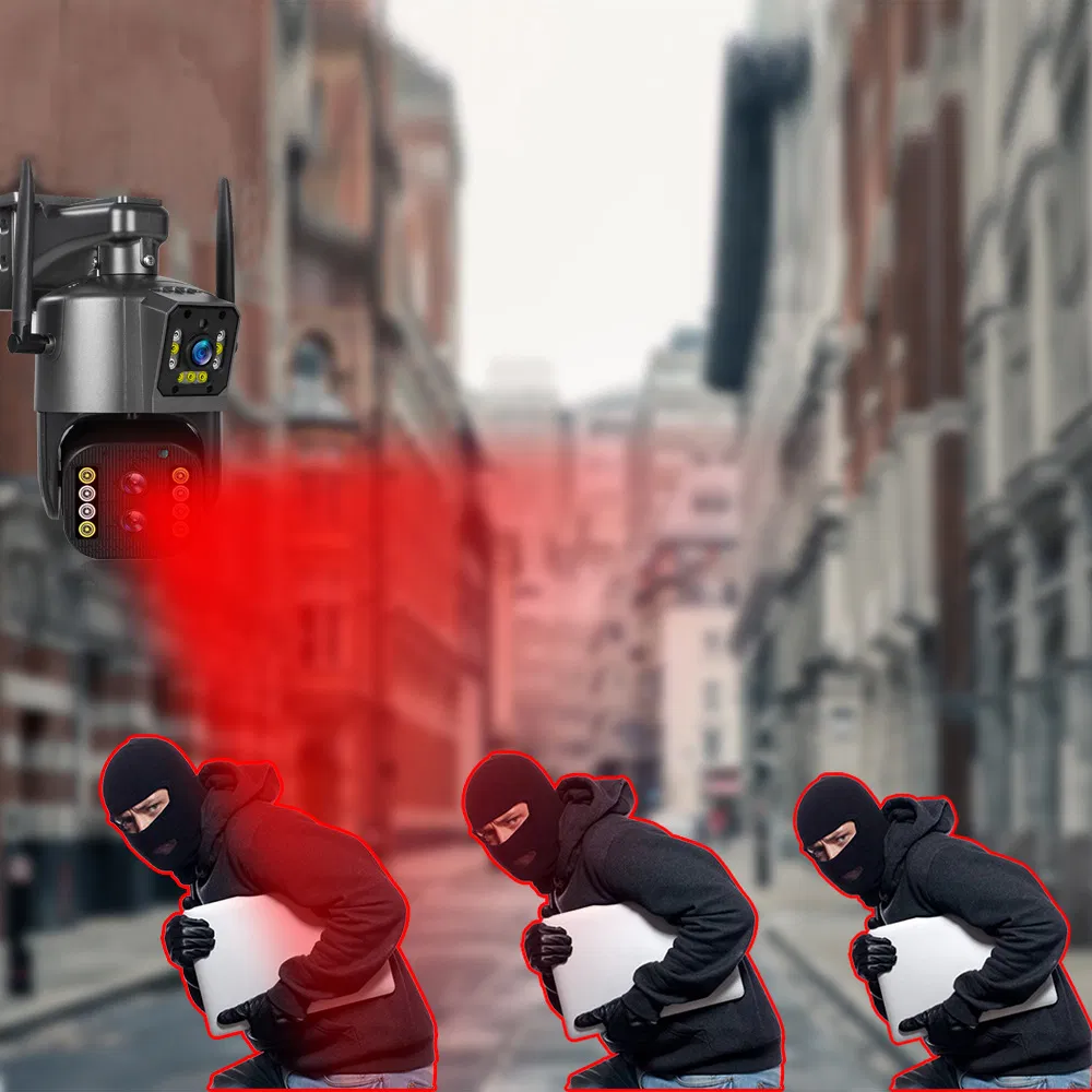 Dual Lens Network Camera Zoom PTZ 11