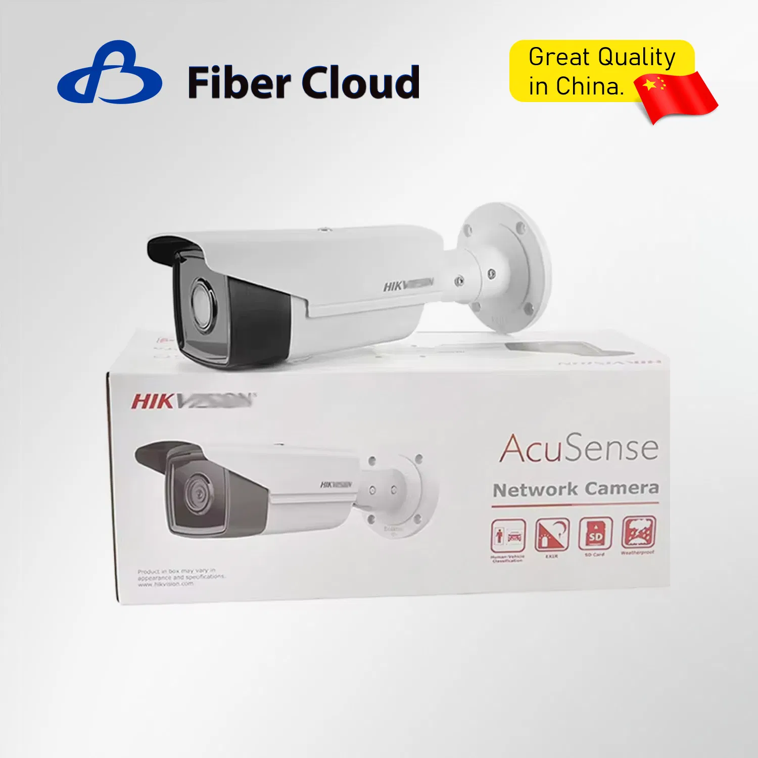 4K Acusense Fixed Bullet Network Camera Hikvision IP Security Wireless Cameras for Safety OEM Long Range Surveillance