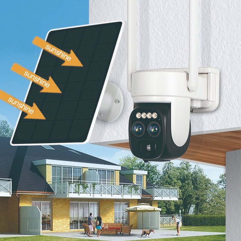 2MP 3MP 5MP 6MP Solar Battery Powered Wireless Bullet Camera WiFi 4G Outdoor Security Camera
