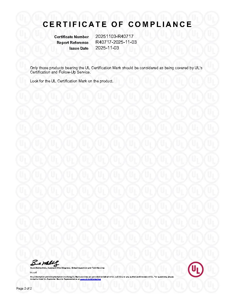 CE Certificate