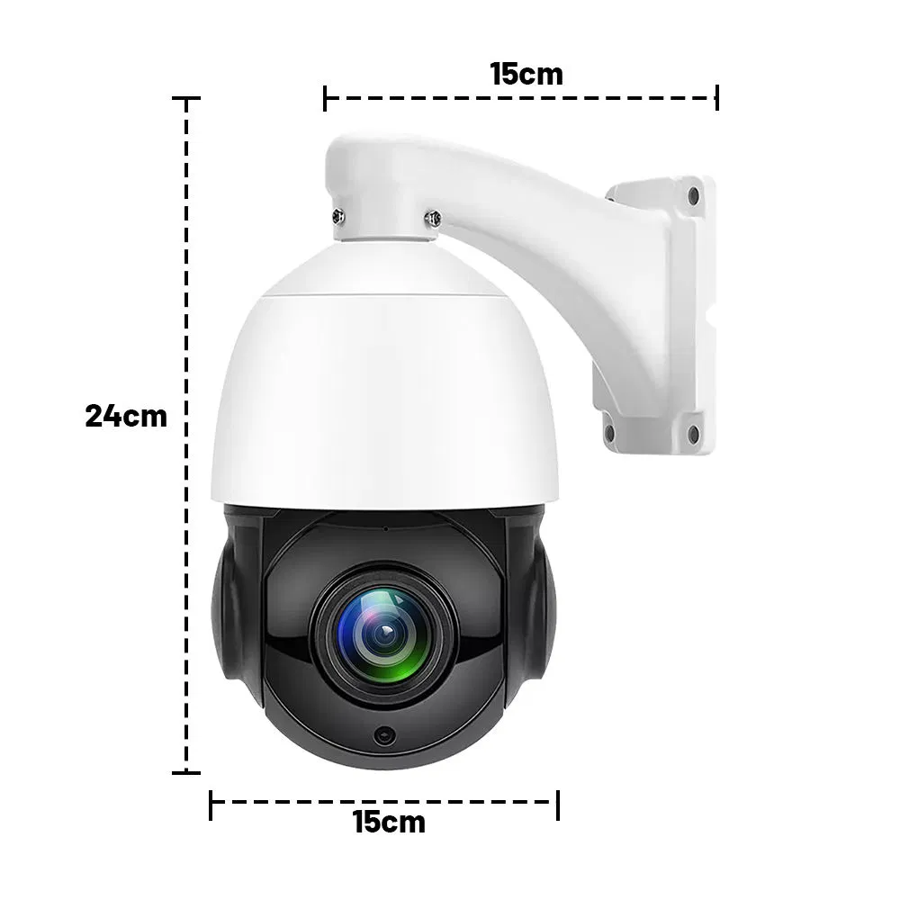 Tuya 5MP 30X Optical Zoom WiFi+Poe PTZ IP Camera Outdoo Dome Cameras