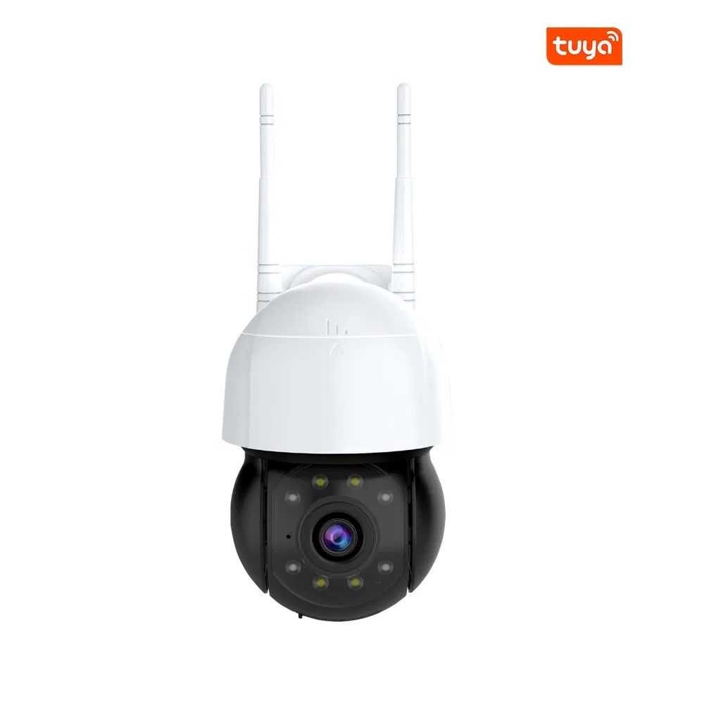 1080P Full-Color Night Vision Tuya PTZ Rotation Wireless WiFi Outdoor Surveillance Camera