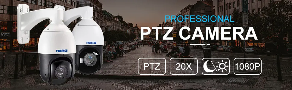 2MP Auto-Cruise PTZ Security Camera