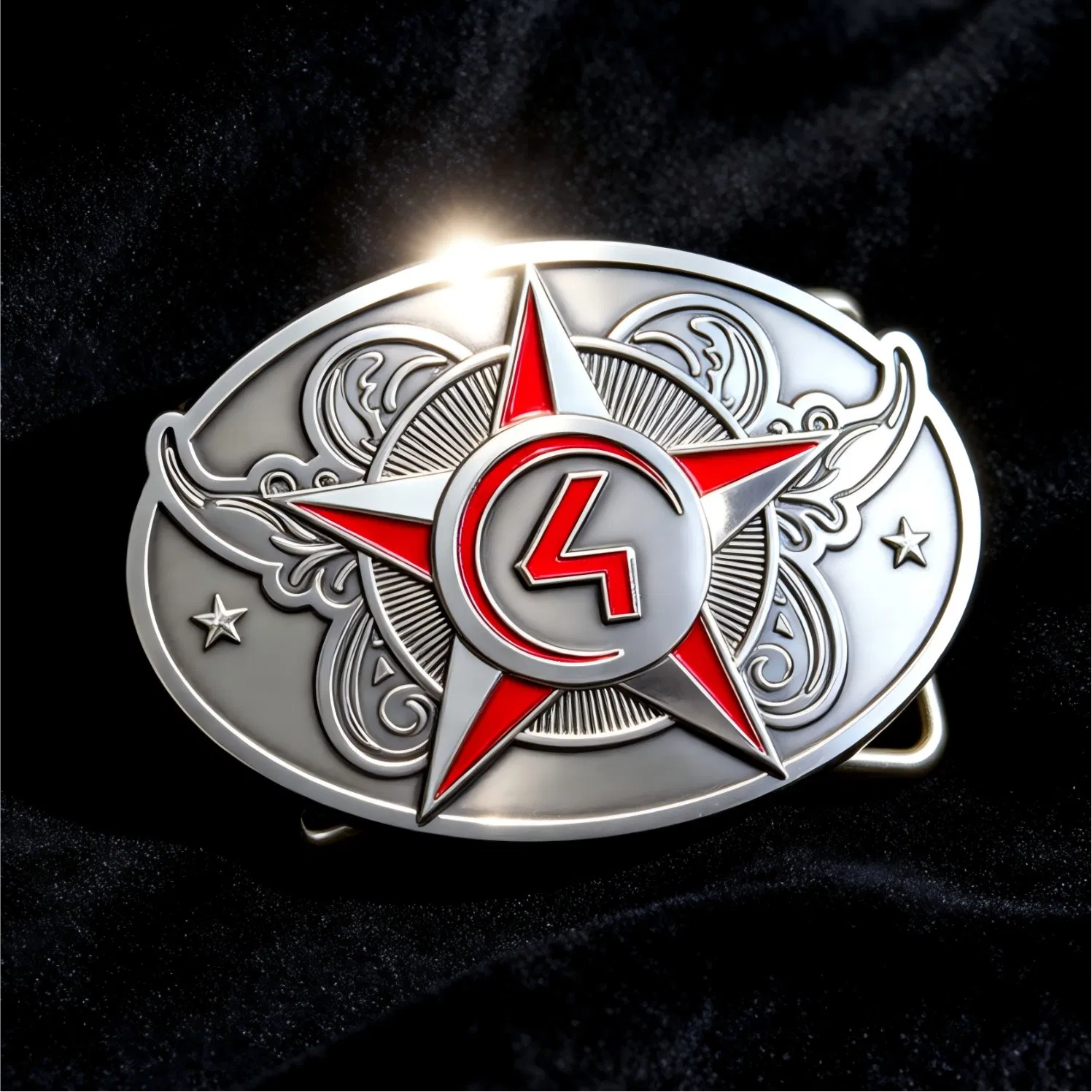 Manufacturers Wholesale Metal Enamel Belt Buckles Custom Men Luxury 3D Logo Zinc Alloy Stainless Steel Brass Horse Western Cowboy Belt Buckles with Hidden Knife