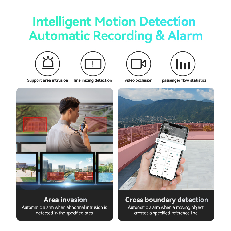 Leelen Surveillance Camera 5MP HD CCTV Camera System Full Color Infrared Night Vision IP67 Waterproof Outdoor Security Cameras