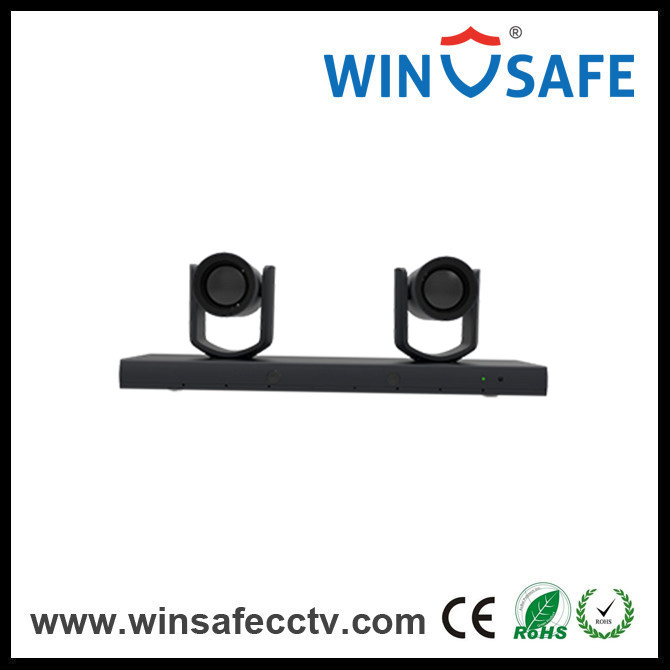 Full HD Dual Lens 12X Optical Zoom Speaker Tracking PTZ Video Conference Camera