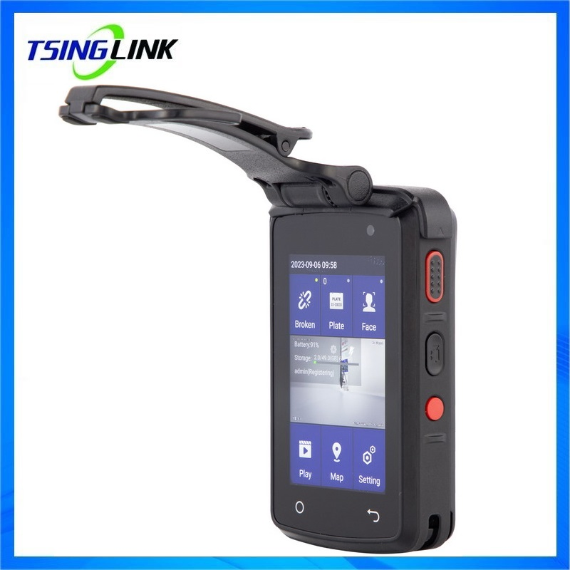 Type-C Fast Charging 4G LTE Cellular Network 1080P Night Vision Body Worn Camera