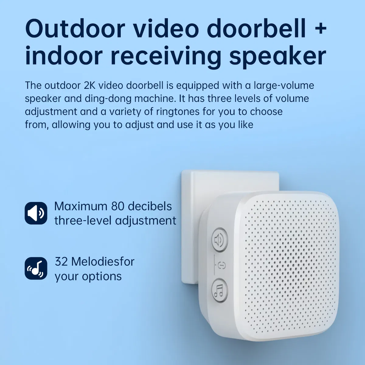 WiFi Wireless Video Doorbell Camera Battery Powered HD Wide Angle Face Recognition IR Night Vision Low Power Cloud Storage Voice Changer