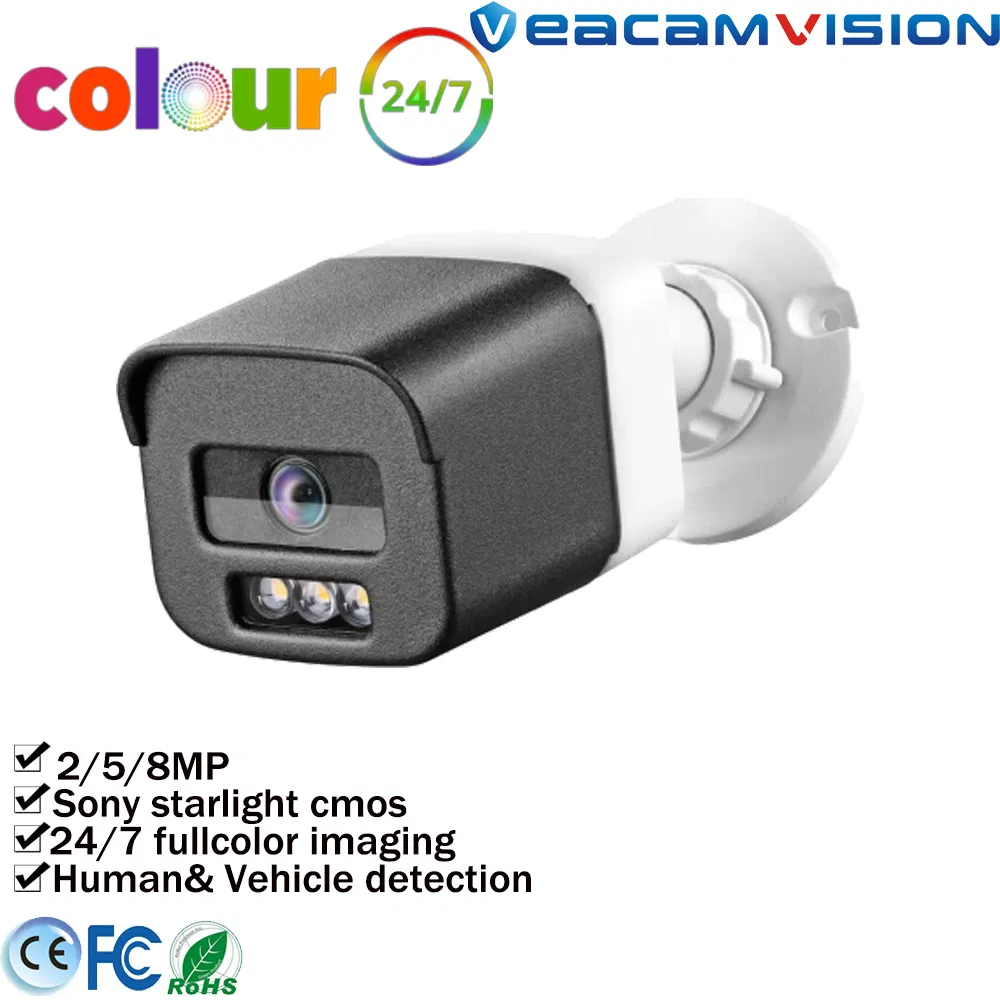 Sony Starlight Day Night Colorvu Bullet Camera with Microphone