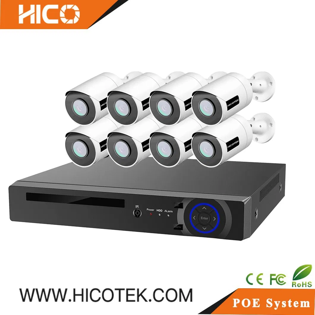 Hikvision Protocol P2p 12MP 4K 8MP 5MP Sony UHD CCTV IP Poe Waterproof Outdoor Camera Uniview NVR Video Surveillance Security Humanoid Detection