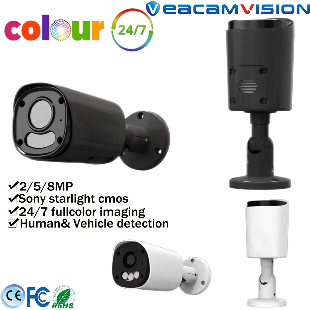 Sony Starlight Bullet IP67 Hik Colorvu Night Vision IP67 Waterproof Outdoor CCTV Security Camera