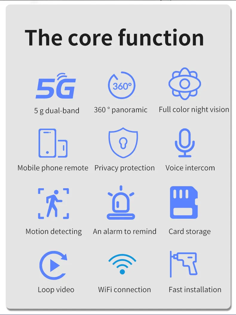 WiFi Home Security IP Camera