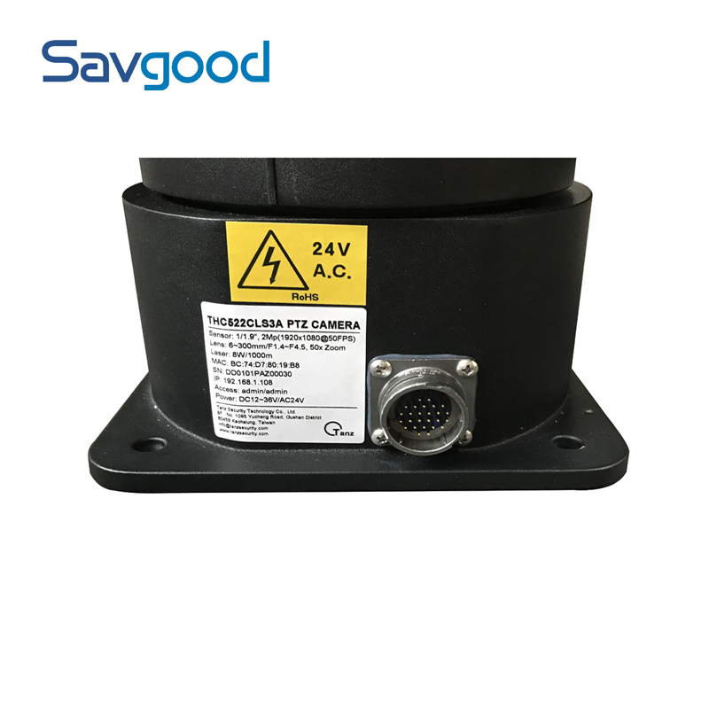 2MP 90X Optical Zoom Laser IR 1200m Vehicle Car Mount PTZ Camera