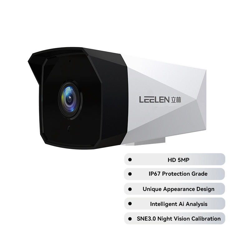 Leelen Surveillance Camera 5MP HD CCTV Camera System Full Color Infrared Night Vision IP67 Waterproof Outdoor Security Cameras