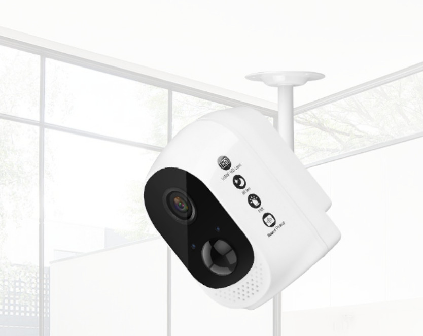 CCTV Camera 10400 Ma Battery Powered Wireless WiFi PIR Camera