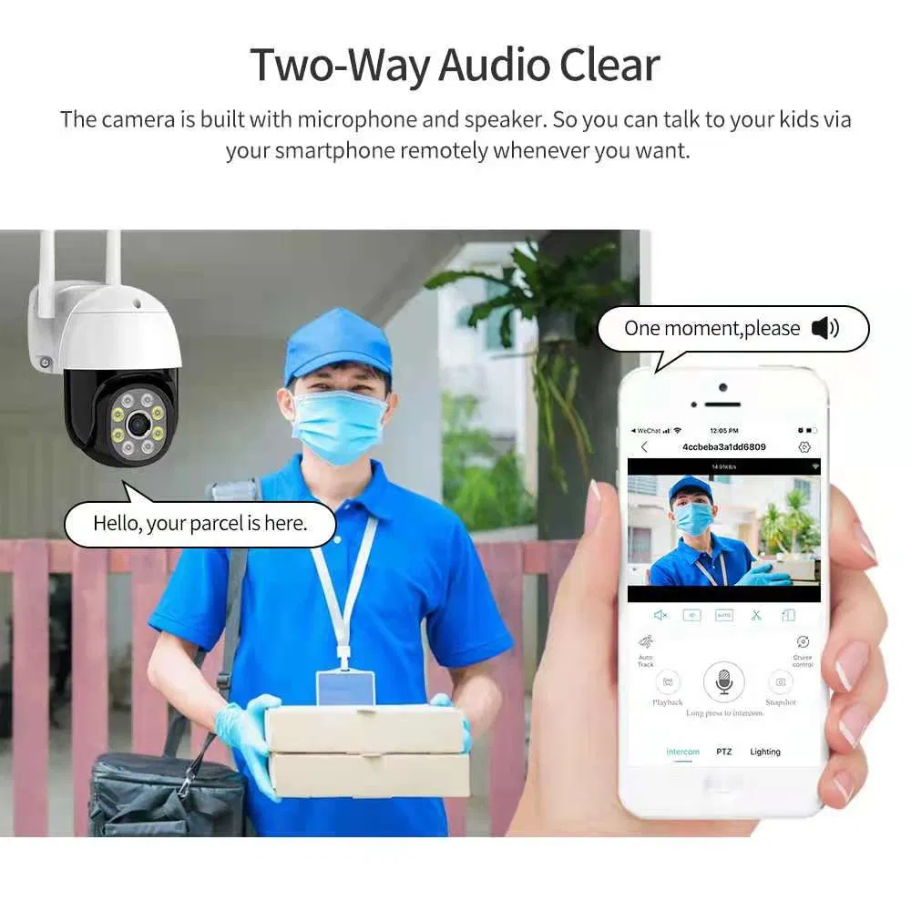 Smartlife Cam Smart Home1080p PTZ IP Camera Auto Tracking Video Surveillance 2MP Outdoor Waterproof CCTV Security Cam