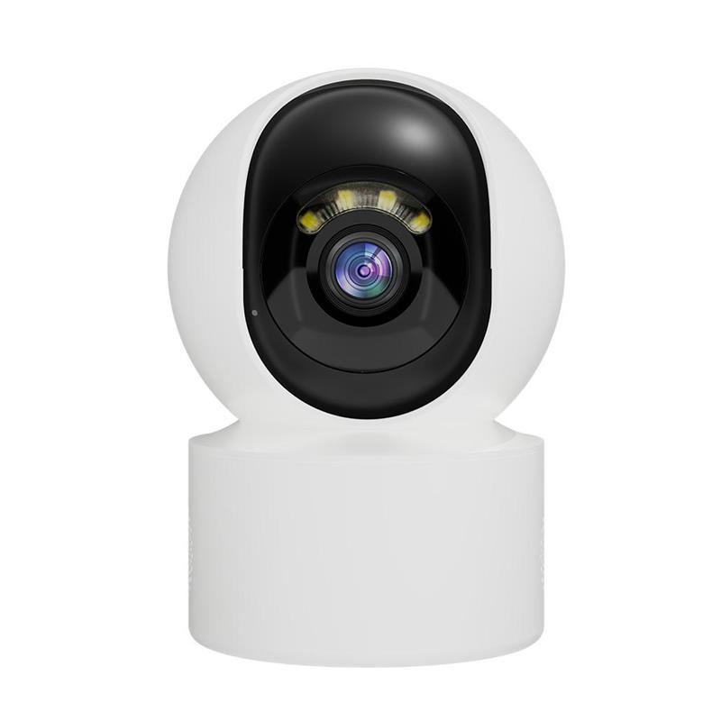 Full Color Night Vision Wireless Indoor 360 PTZ Security CCTV WiFi Camera with SD Card Slot