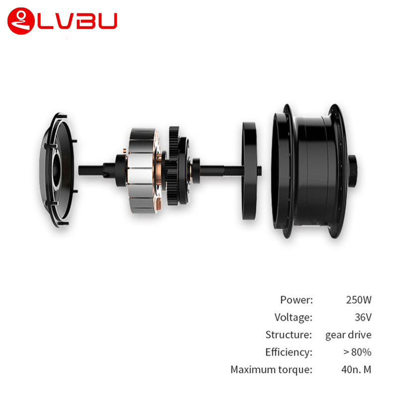 Ready to Ship New Arrival Hidden Saddle Bag Battery Electric Bicycle Motor Conversion Kits 16" 20" 24" 26"27.5" 28" 29" 700c Inches Hub Motor Kit