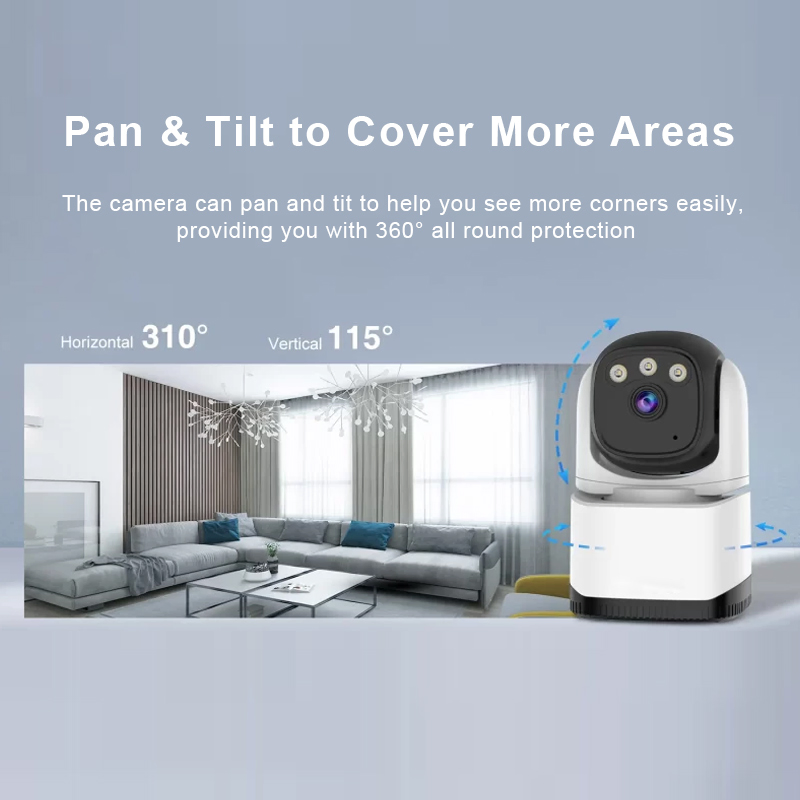 Indoor Two-Way Audio WiFi Security Camera