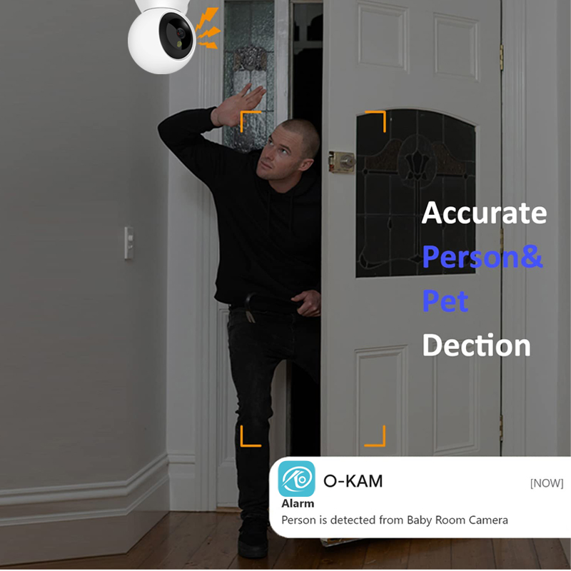 One Touch Calling Baby Monitor Smart Home Video WiFi CCTV Camera with Ai Hidden Wholesale Mini Small Surevillance Fpv Combo DVR Kit System Price Hikvision HDD