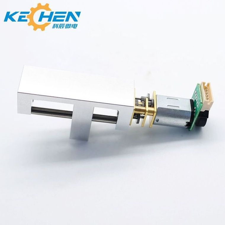 2.4V Brush Micro DC N20 Gear Motor GM12-N20VA M3 Threaded Shaft 12mm Diameter Permanent Magnet Construction for Electric Bicycle