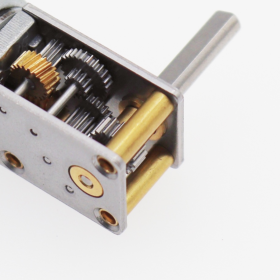 15mm Brushless Precision Micro Gear Motor Stepper Motor Permanent Magnet Metal Worm Gear Pumping Switch Valves Monitoring