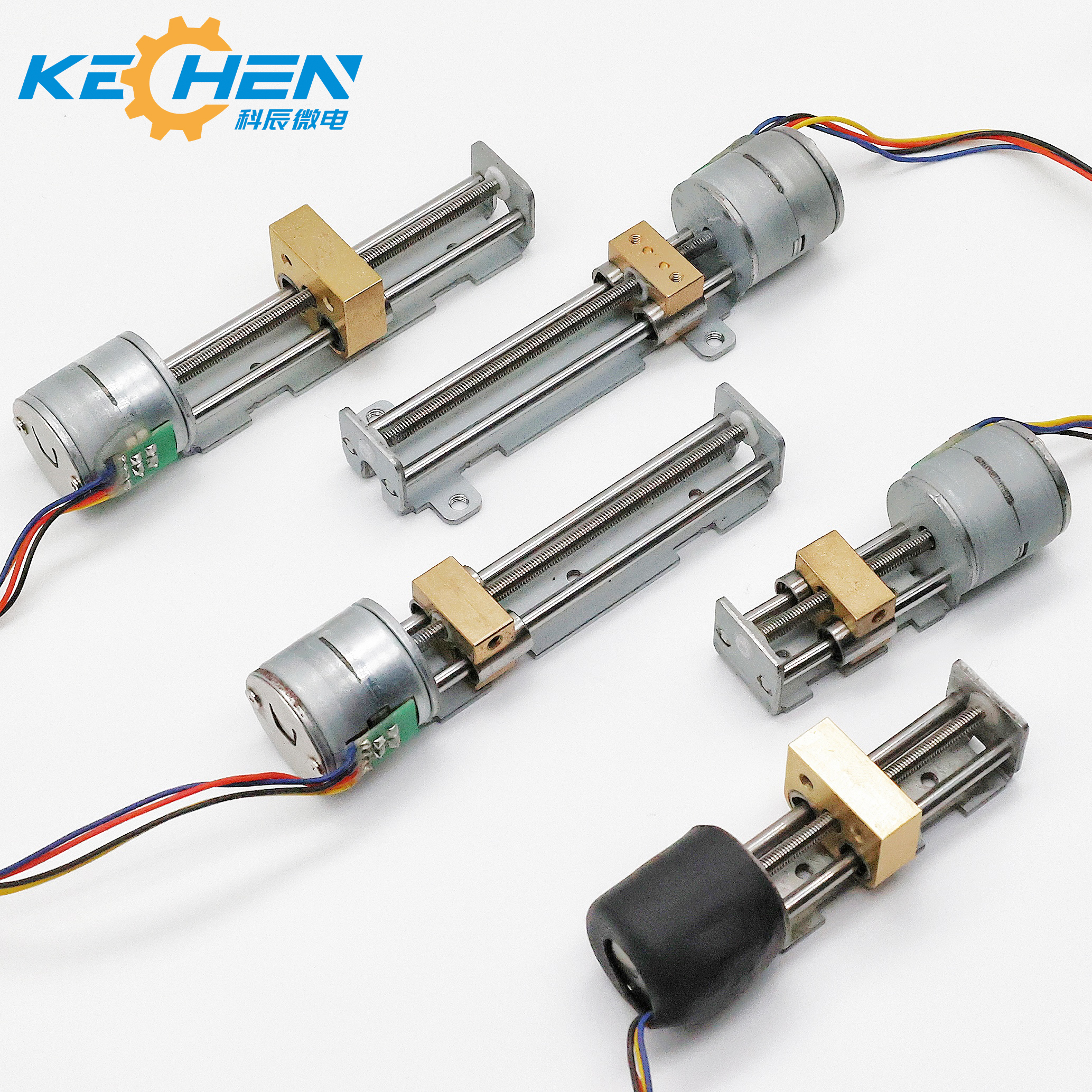 Keshuo Factory 20BY PM Stepper Motor 12V Linear Stepper Motor Propulsion Light Needle Moving Tester Stand Sliding Table