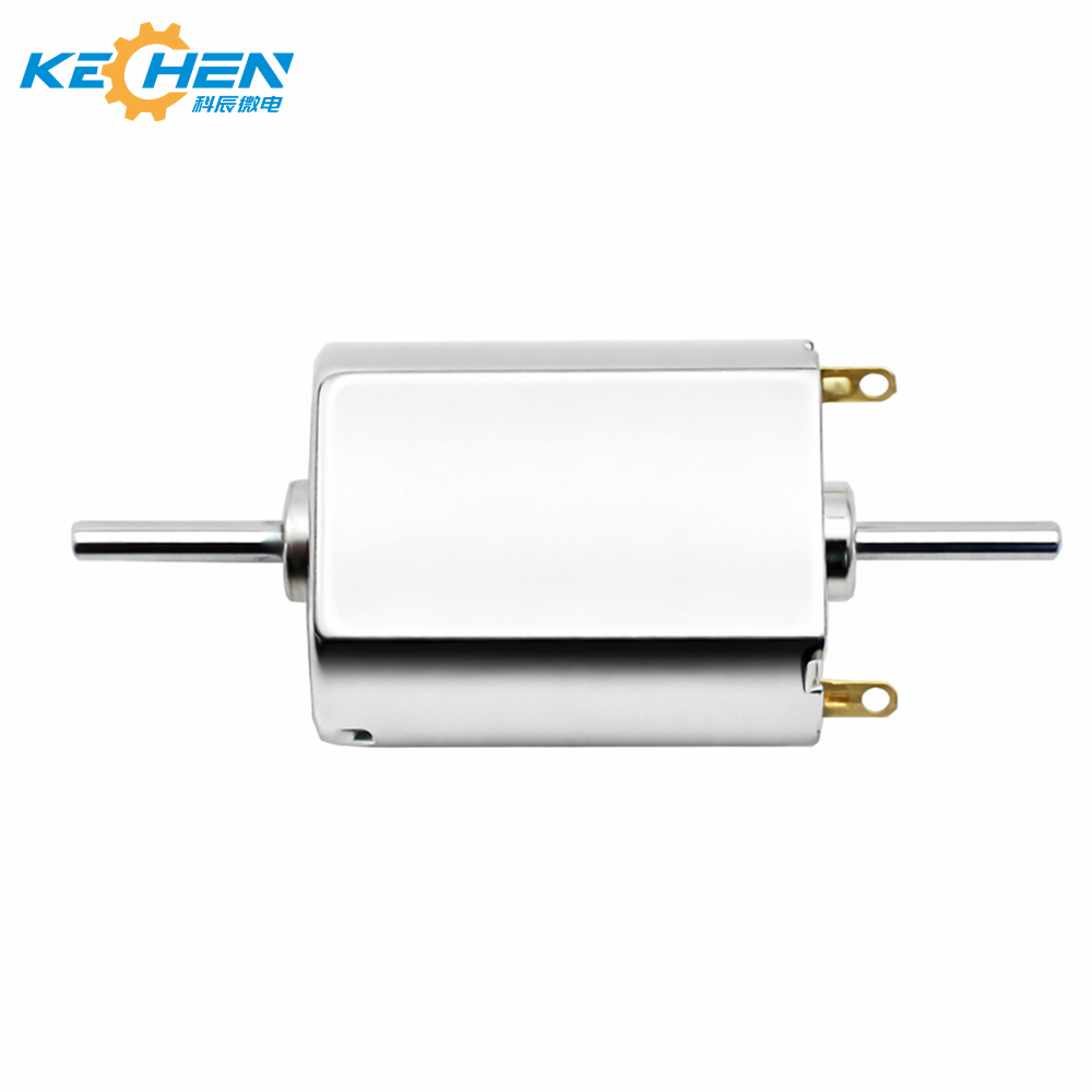 High Speed 130 Micro DC 6V-12V Toy Motor with 10000 Rpm Double Output Shaft Home Appliance Motor Permanent Magnet Construction