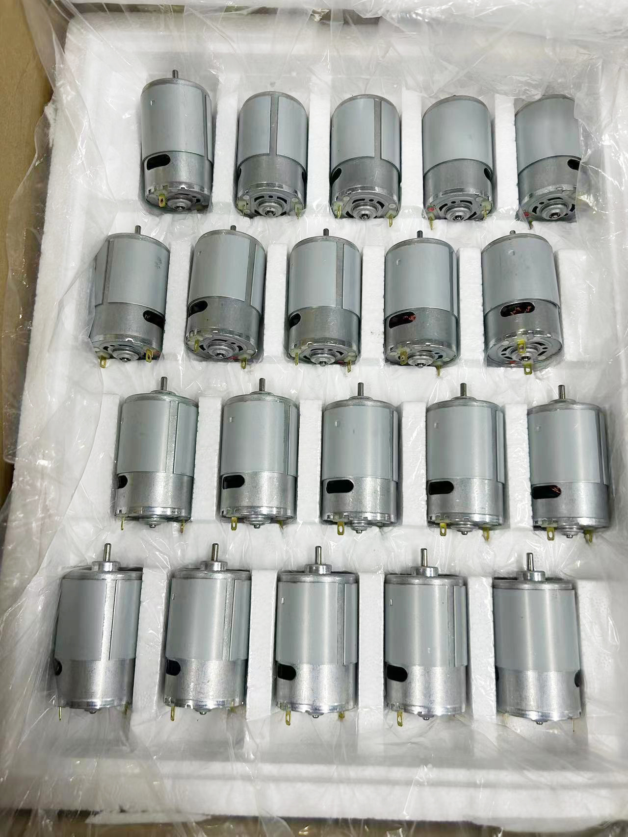 DC Motor Back View