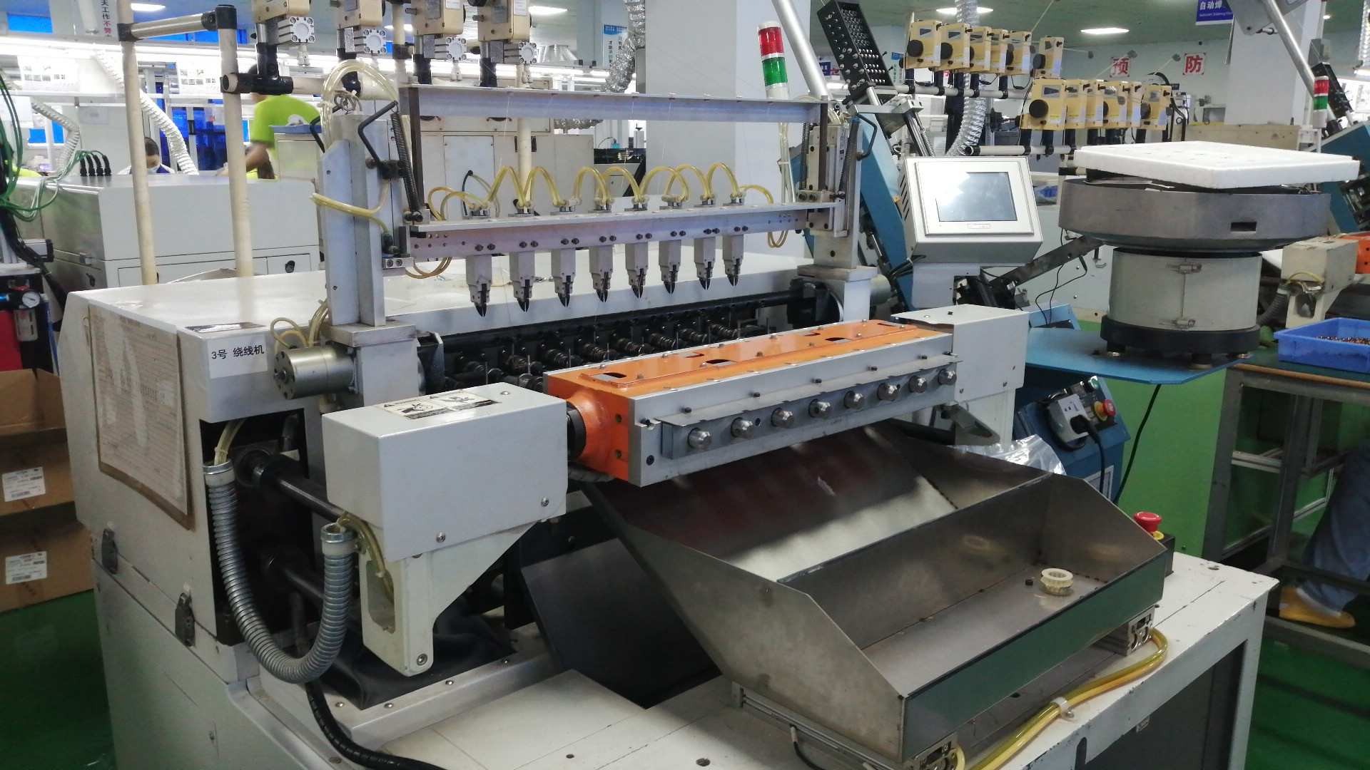 Secondary automatic coil winding machine for BLDC motor production