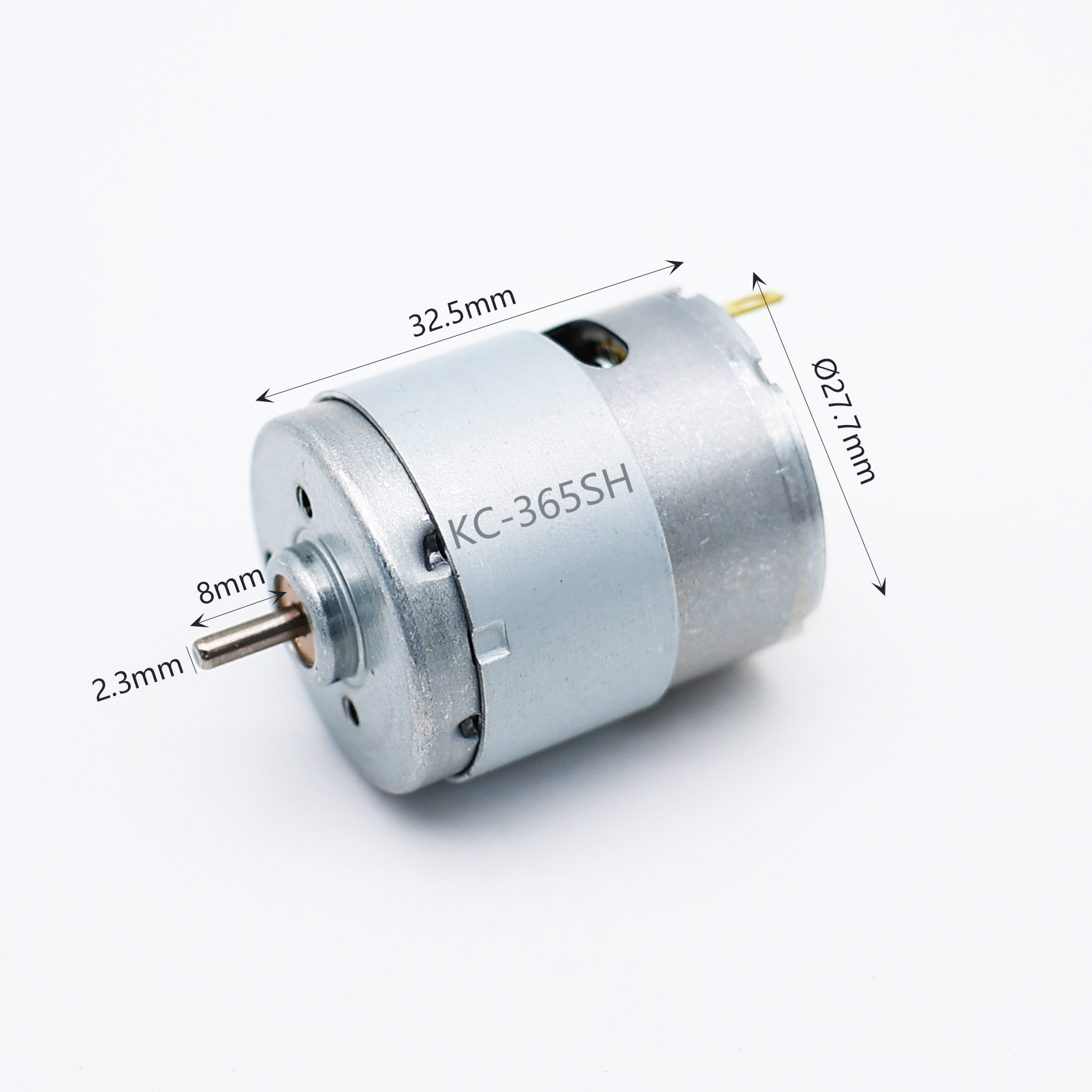 Series 280 370 390 550 555 775 Brushed DC Motors 36mm Permanent Magnet for Smart Home Power Tools Fans Robots Pumps & Machines