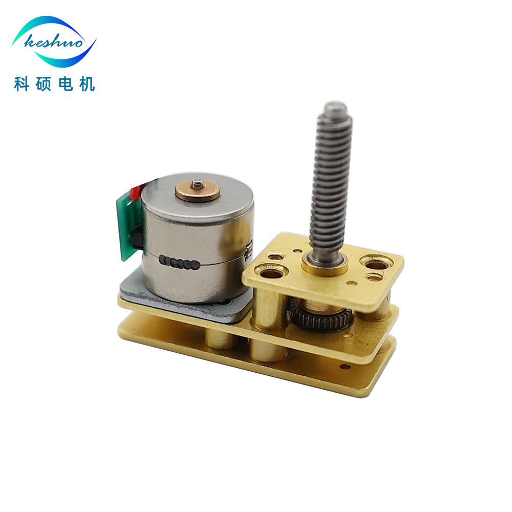 5V Permanent Magnet Stepper Gear Motor 10mm KC-GM1024-10BY 18 Degree Step Angle 2 Phase for Medical Devices