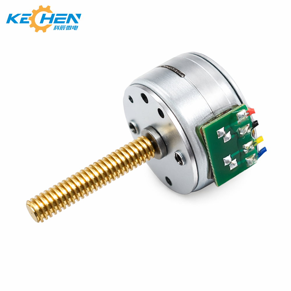 High Precision 25mm Micro Stepper Motor Hybrid Type Permanent Magnet for Medical Equipment 12V DC 7.5/15 Degree Step Angle