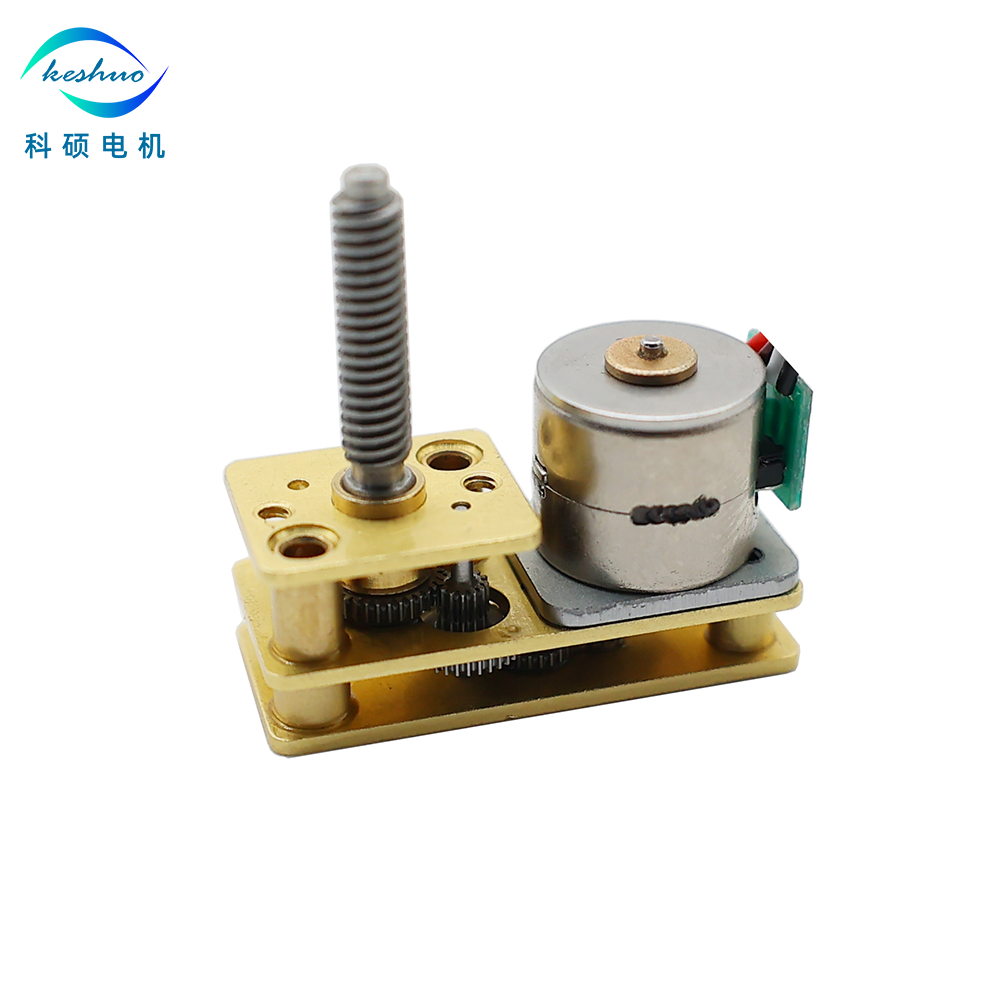 5V Permanent Magnet Stepper Gear Motor 10mm KC-GM1024-10BY 18 Degree Step Angle 2 Phase for Medical Devices