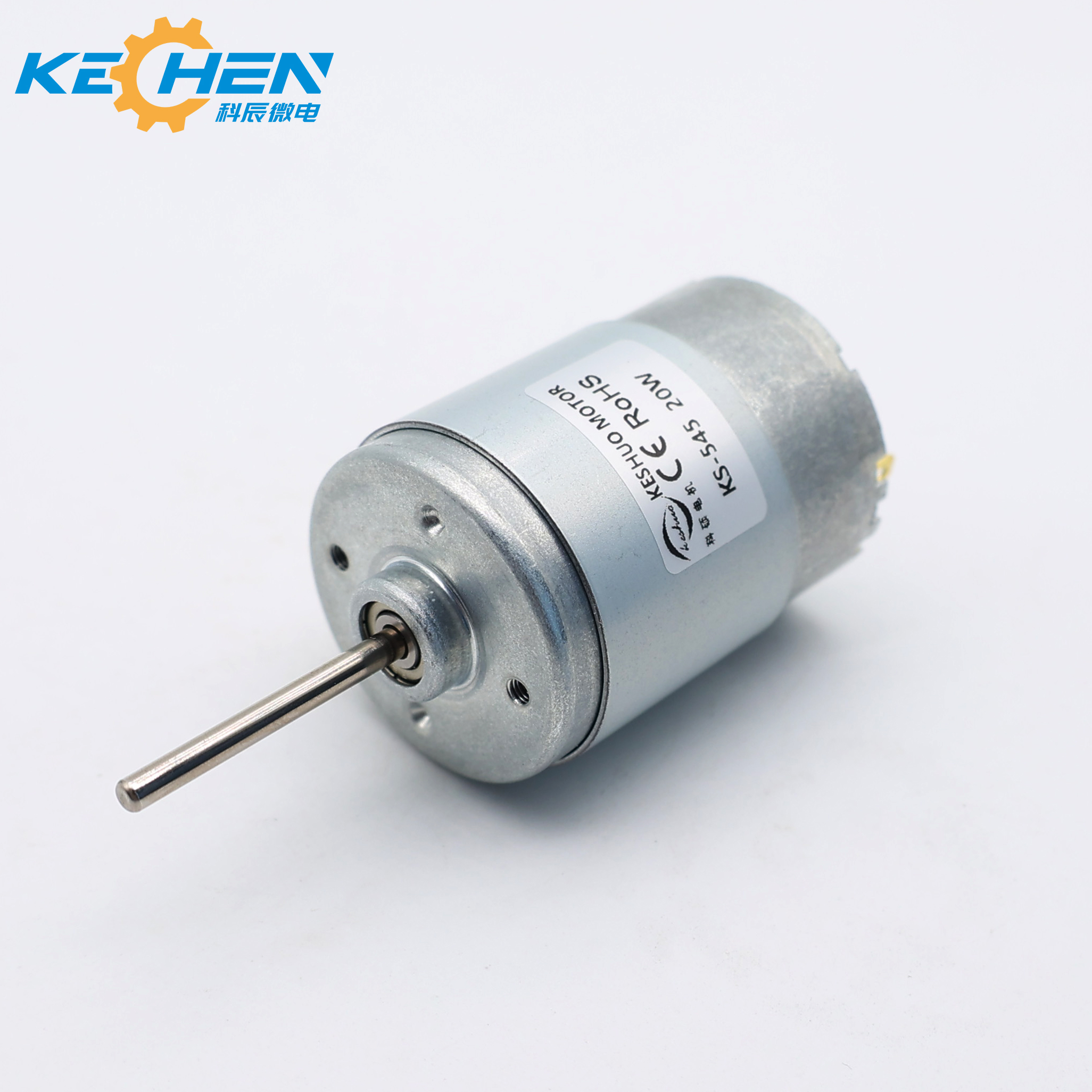 12V 24V Brushed DC Motor with Long 36mm RS 545 Shaft 12000rpm Speed Smart Home Compatible Permanent Magnet for Home Appliances