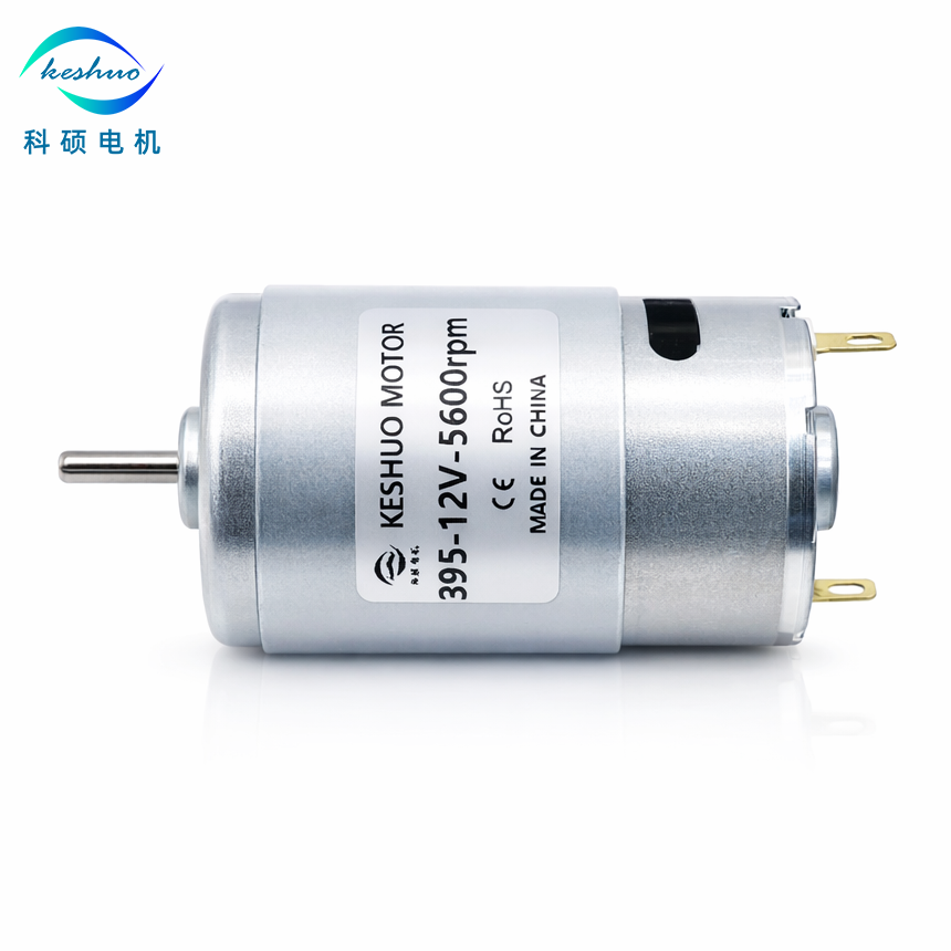 RS 395 28mm Brushed DC Micro Permanent Magnet Electric Motor 3000-25000rpm Speed Continuous Current 12V-24V ROHS Certified Home