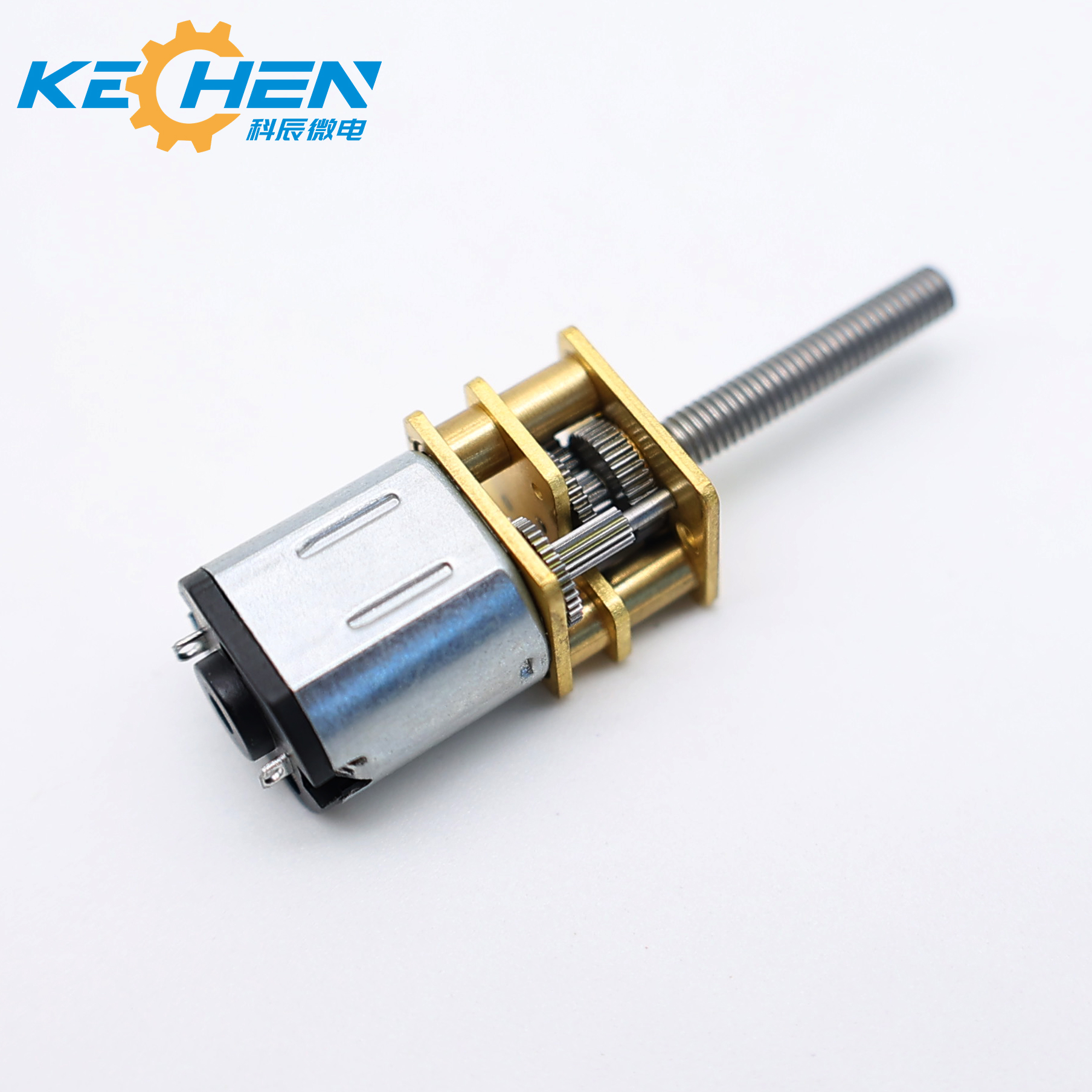 M3 Threaded Shaft GM12-N10 12V Micro DC Gear Motor with Brush Commutation for Electric Bicycle and Medical Equipment