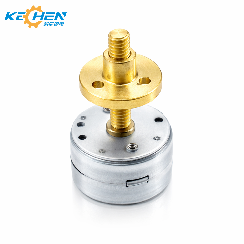 High Precision 25mm Micro Stepper Motor Hybrid Type Permanent Magnet for Medical Equipment 12V DC 7.5/15 Degree Step Angle