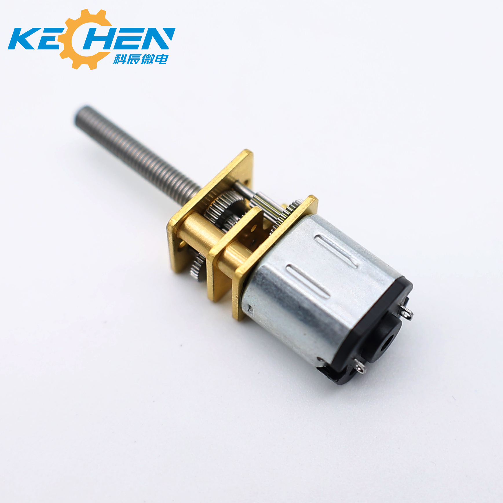 M3 Threaded Shaft GM12-N10 12V Micro DC Gear Motor with Brush Commutation for Electric Bicycle and Medical Equipment