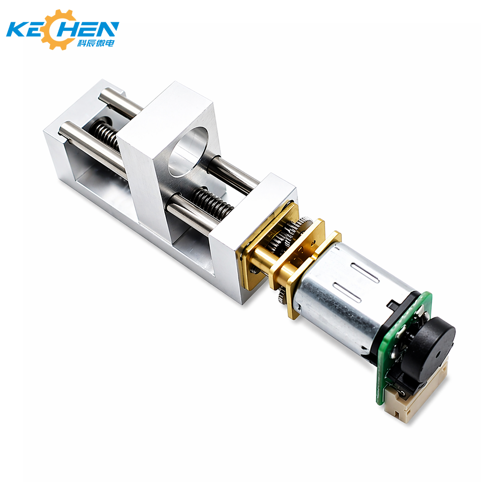 N20 Gear Micro Motor 2.4V DC Motor High Precision Encoder Linear Actuator Telescopic Screw M3/M4 Permanent Magnet Construction