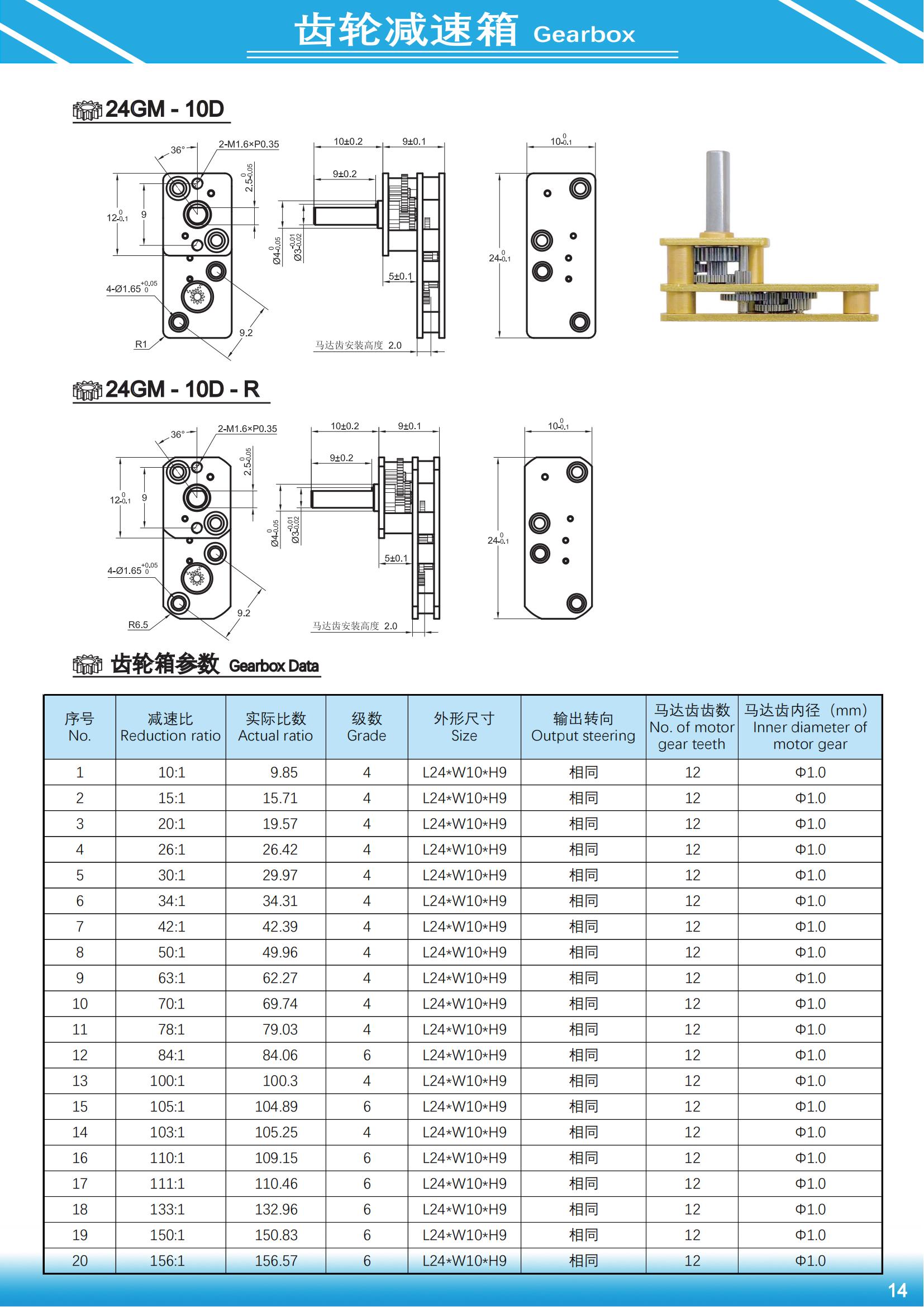 Motor Structure Diagram