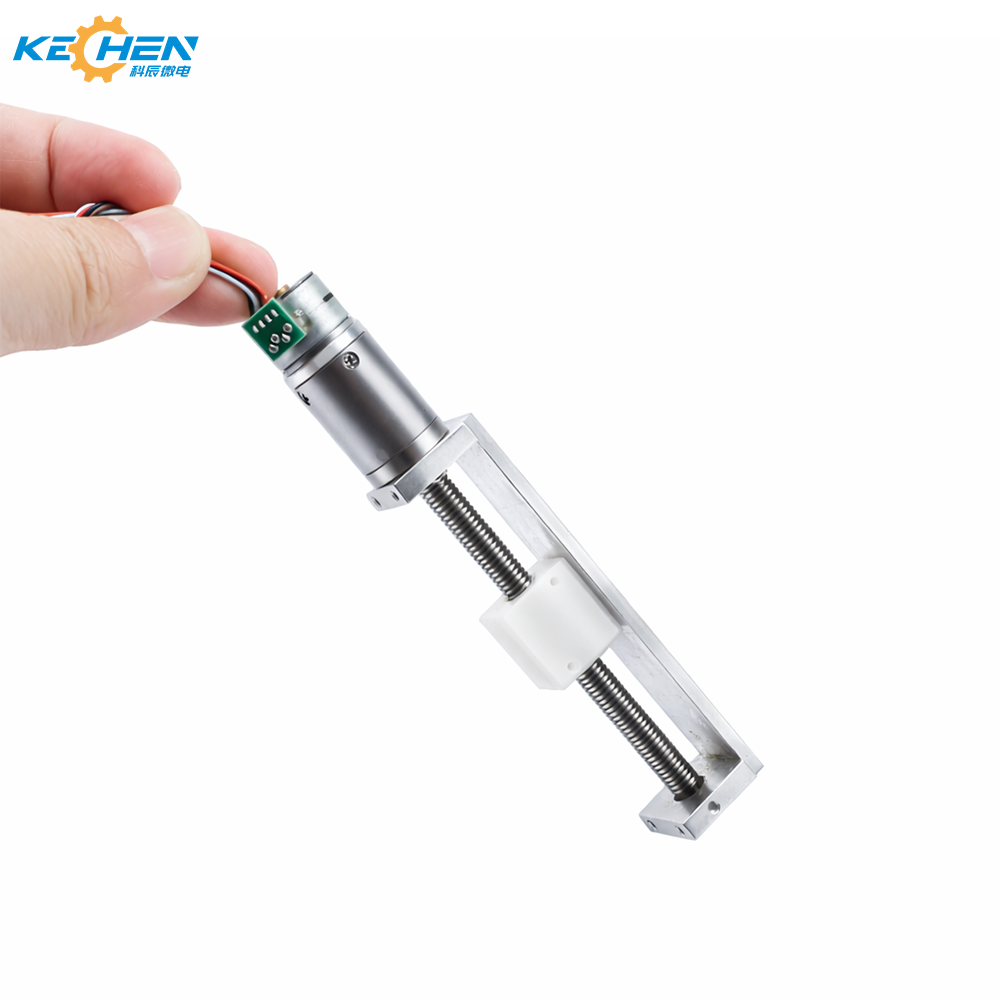 15mm Micro Linear Stepper Motor with Planetary Gear Reduction Actuator Permanent Magnet DC 5V 2-Phase for Medical Devices
