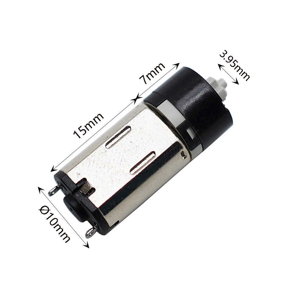 KECHEN MOTOR DC 3V-24V M10/M20/M30 Brush Motor with 10mm Planetary Plastic Gearbox 5-800rpm