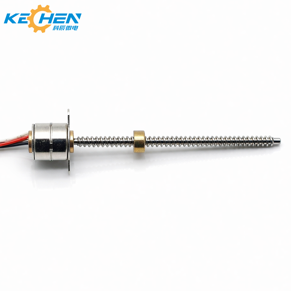 Customized 10mm Permanent Magnet Stepper Motor 3V 5V with 18 Degree Step Angle and Customizable Lead Screw Shaft