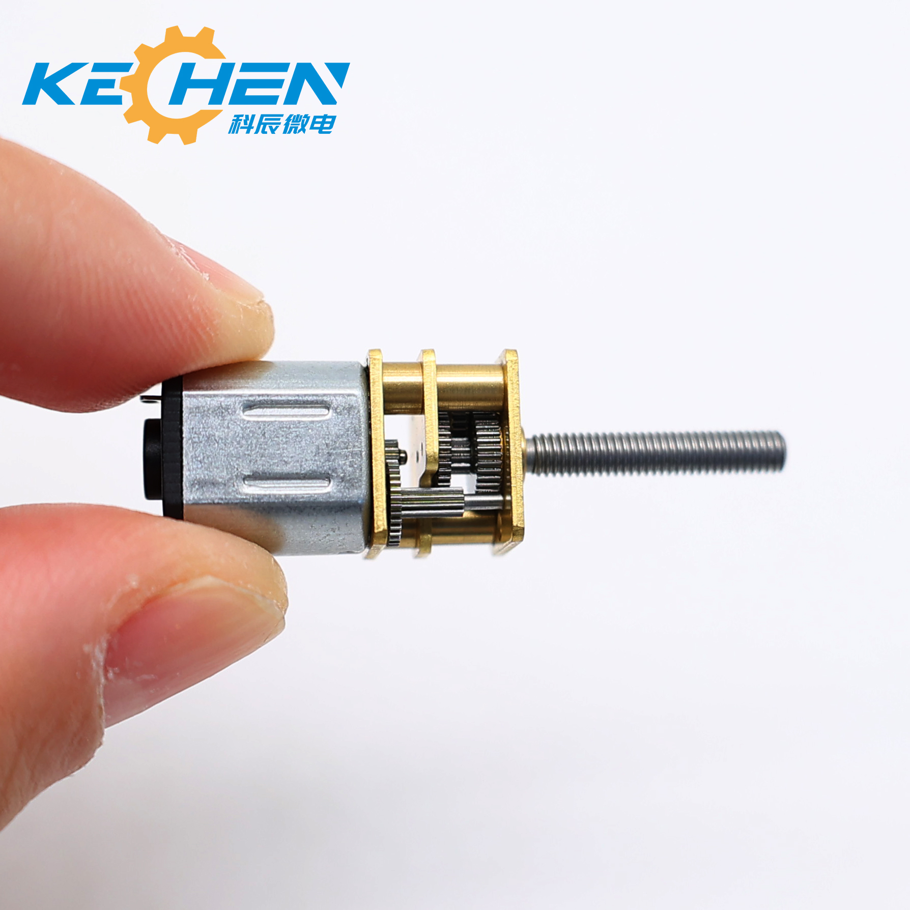 M3 Threaded Shaft GM12-N10 12V Micro DC Gear Motor with Brush Commutation for Electric Bicycle and Medical Equipment