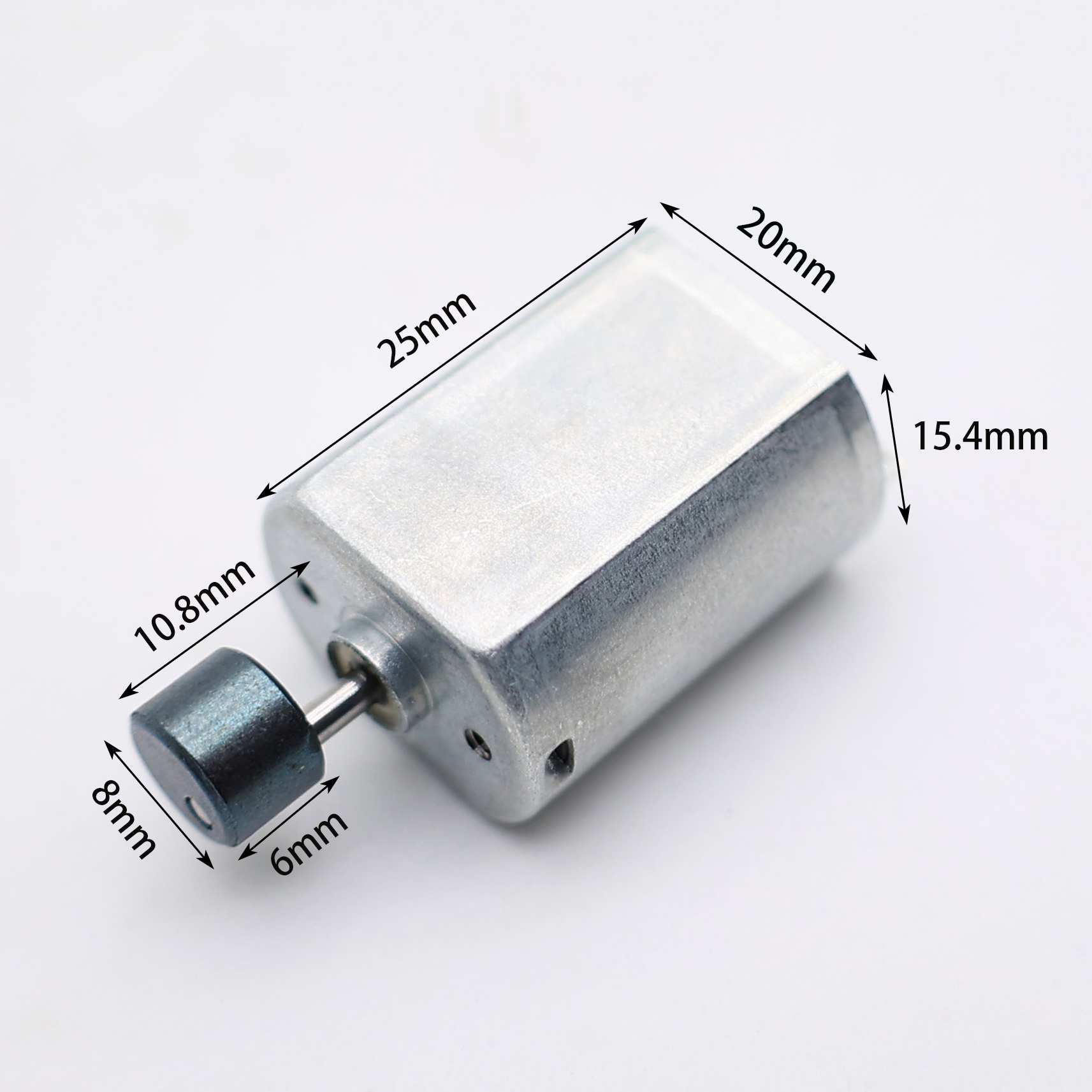130V DC Micro Coreless Motor with 1.5mm Shaft 3.7V for Home Appliance Fan Sex Toy & Electric Bicycle Use 3000-25000rpm Speed